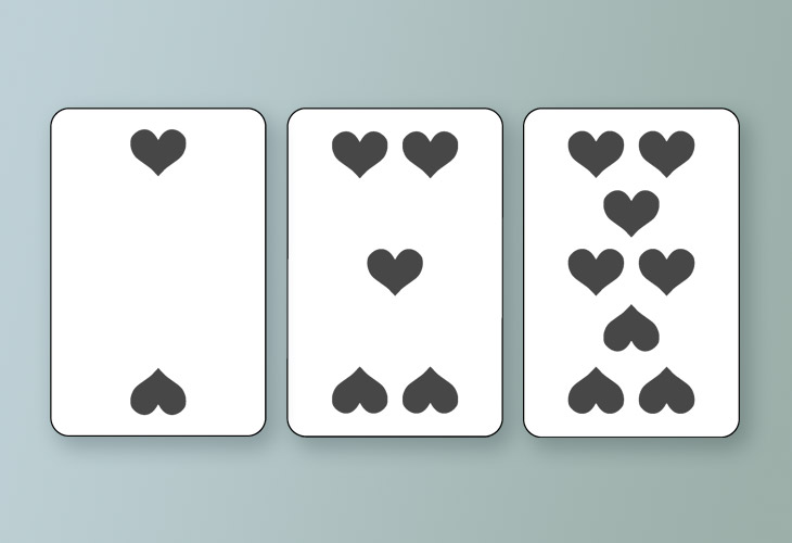 Example of maps with fosks without numeric designations