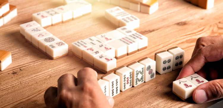 A set of tiles in Mahjong