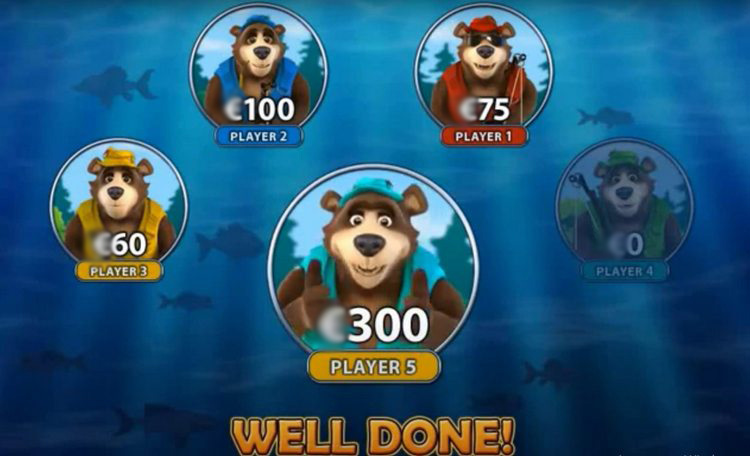 Winners table after the bonus level