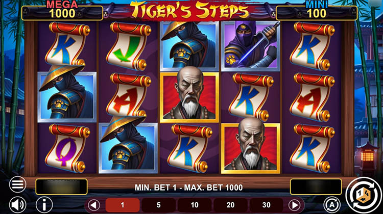 Jackpots are played in the bonus of the machine